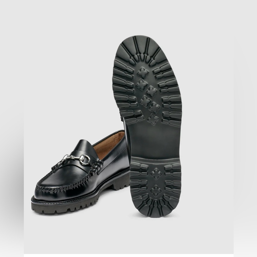 G.H.Bass Women’s Lianna Bit Lug Weejuns Loafers – Black, Size 9 & 8 New in Box - Picture 3 of 15